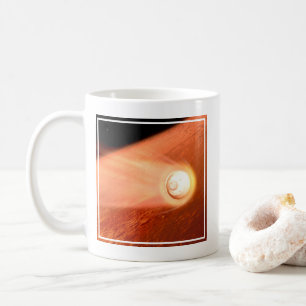 Taza De Café Aeródromo Con Perseverancia Rover Descent To Mars