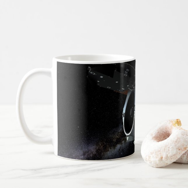 Taza De Café Aeronave espacial con telescopio infrarrojo de cam (Con donut)