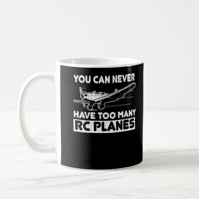 Taza De Café Aeronave modelo divertida piloto RC Plano (Izquierda)