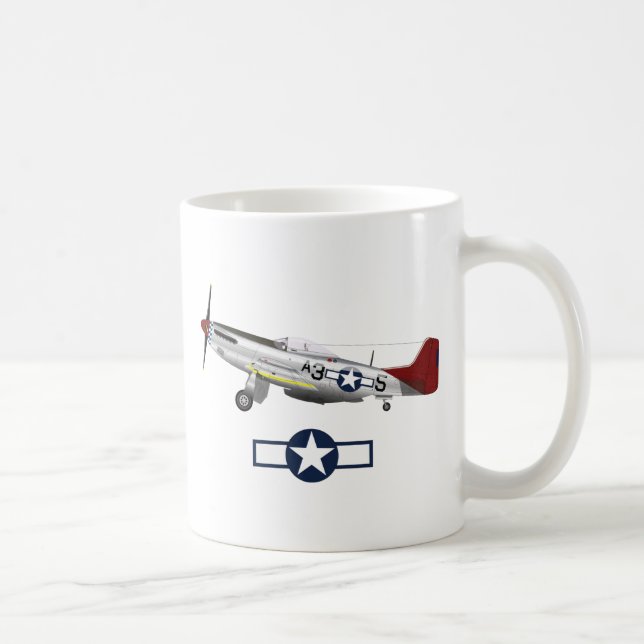 Taza De Café Aeronaves estadounidenses de la Segunda Guerra Mun (Derecha)