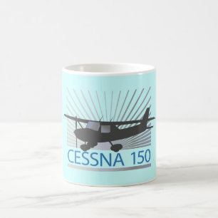 Taza De Café Aeroplano de Cessna 150