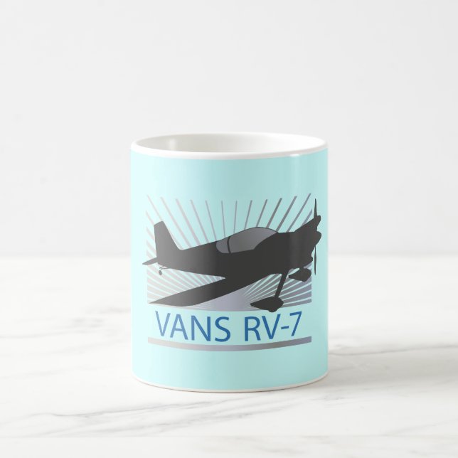 Taza De Café Aeroplano de las furgonetas RV-7 (Centro)