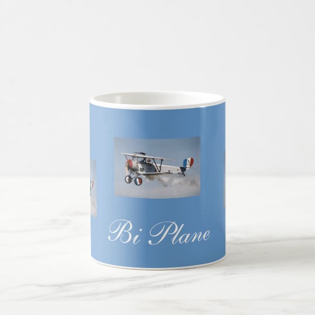 Taza De Café Aeroplano de WWI, aeroplano de WWI, aeroplano de (Centro)