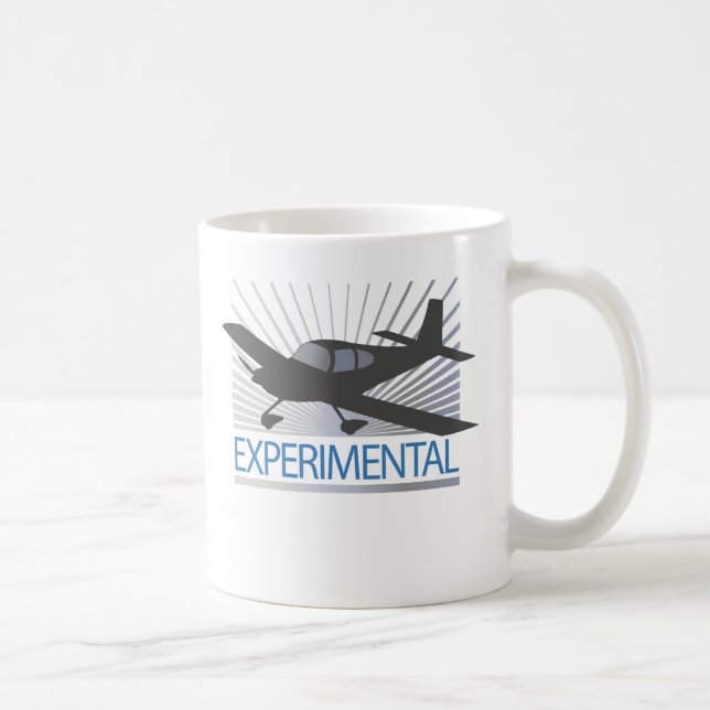 Taza De Café Aeroplano experimental del ala baja (Derecha)