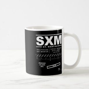 Taza De Café Aeropuerto Internacional Saint Martin Sxm