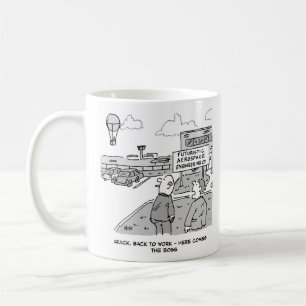 Taza De Café Aerospace Boser Ingeniero de Aeronaves Globales de