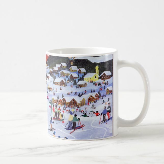 Taza De Café Aerostación sobre el piste 1995 (Derecha)