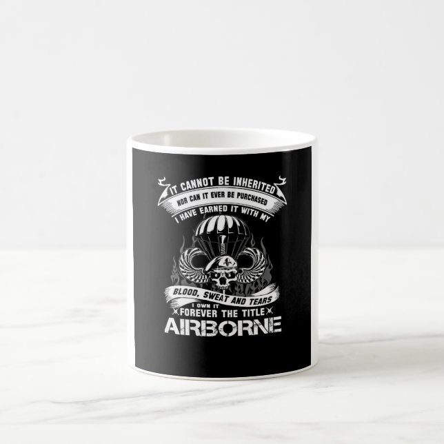 Taza De Café ¡Aerotransportado! ¡Hasta el final! (Centro)