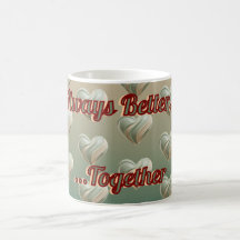 Aesthetic 3D Heart Green Valentine's | Custom Mug