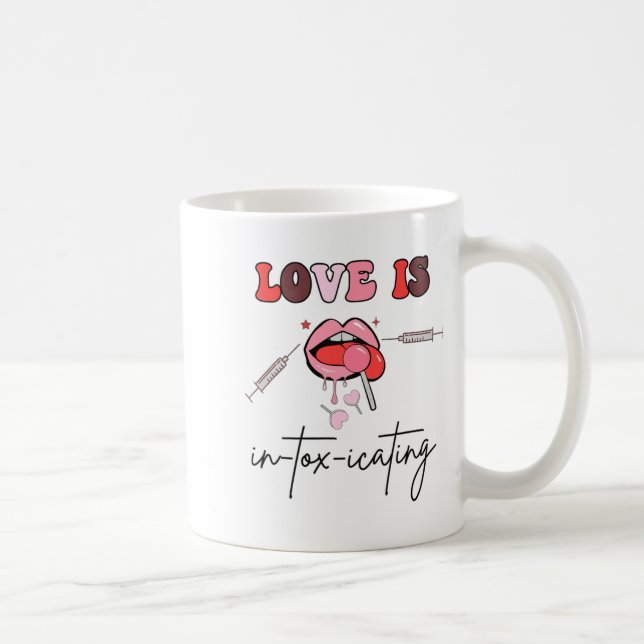 Taza De Café Aesthetic Nurse Injector Valentine Filler Dysrt  (Derecha)