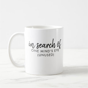 Taza De Café Afantasia Frase Divertida Fuente Ojo de la Mente N