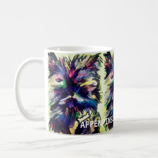 Taza De Café Affenpinscher Mug (Izquierda)