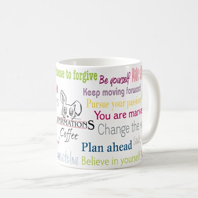 Taza De Café Affirmations Mug (Anverso derecho)