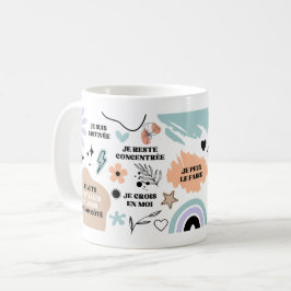 Taza De Café Affirmations positives motivation et succès
