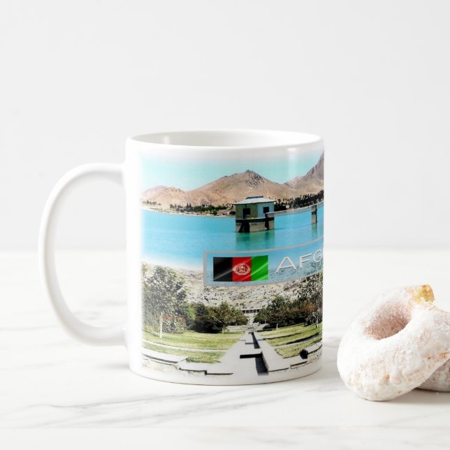 Taza De Café Afganistán - (Con donut)