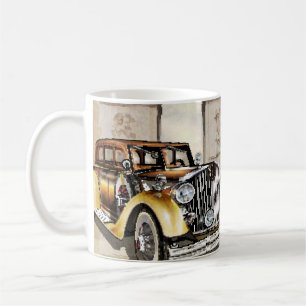 Taza De Café Afiche de la época de París.