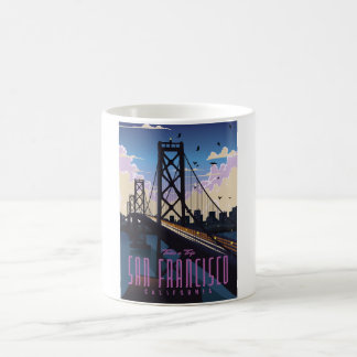 Taza De Café Afiche de San Francisco Travel