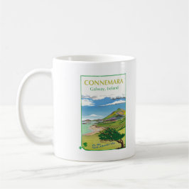 Taza De Café Afiche de viaje de Connemara Mug