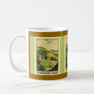 Taza De Café Afiche de viaje de Yorkshire Dales
