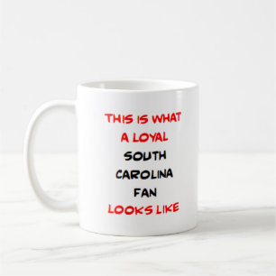 Taza De Café aficionado de Carolina del Sur, leal