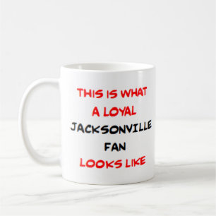 Taza De Café aficionado de Jacksonville, leal