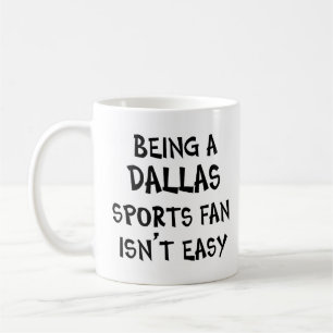 Taza De Café aficionado del deporte de Dallas, siendo