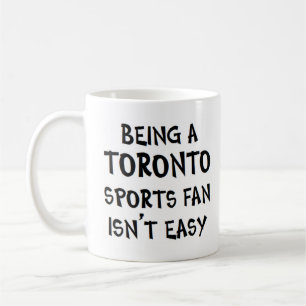Taza De Café aficionado del deporte de Toronto, siendo