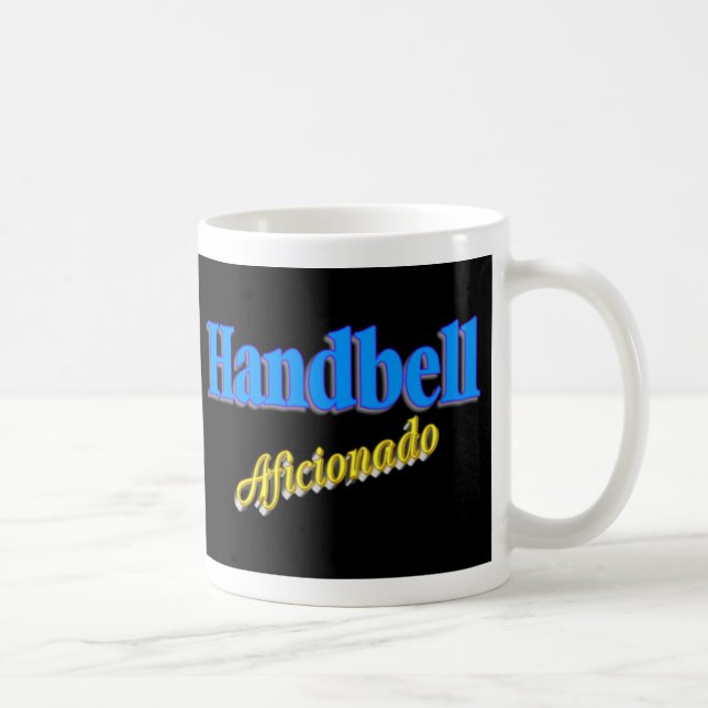 Taza De Café Aficionado del Handbell (Derecha)