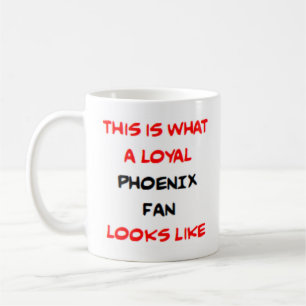 Taza De Café aficionado leal de los Phoenix