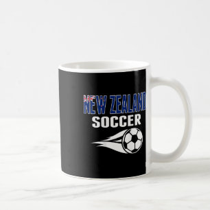 Taza De Café Aficionados de fútbol de Nueva Zelanda Jersey Apoy