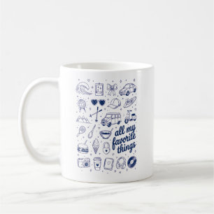 Taza De Café Aficiones Retro y Estética de Viaje
