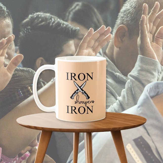 Taza De Café Afiladores de hierro: Iron Knife Christian (Subido por el creador)