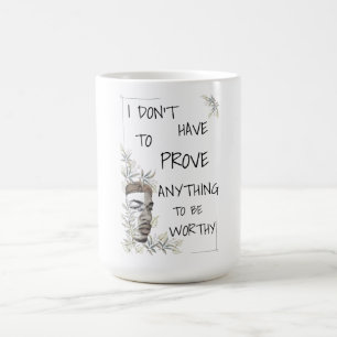 Taza De Café Afirmación positiva de autoestima