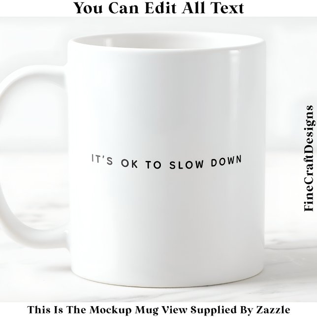 Taza De Café Afirmación positiva y presupuesto de Vida conscien (Subido por el creador)