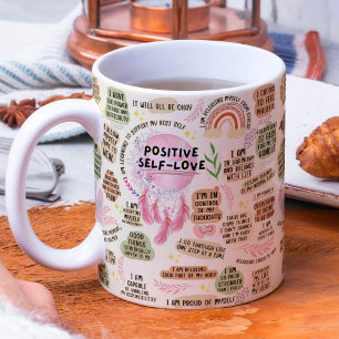 Taza De Café Afirmaciones de autoamor positivas Mug