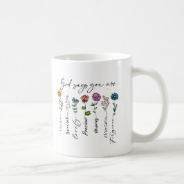 Taza De Café Afirmaciones de Dios