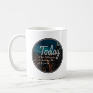 Taza De Café afirmaciones motivacionales de autoaceptación