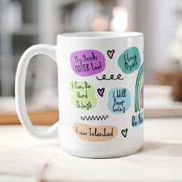 Taza De Café Afirmaciones positivas