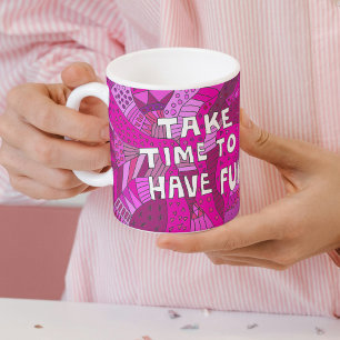 Taza De Café Afirmaciones positivas amor propio relajante