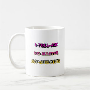 Taza De Café afirmaciones positivas motivacionales para una act