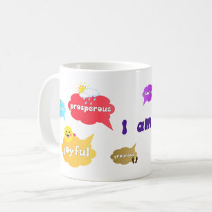 Taza De Café Afirmaciones Positivas Palabras Amor Propio