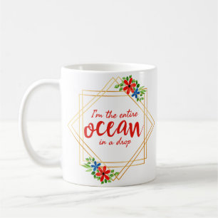 Taza De Café afirmaciones positivas para la autoaceptación