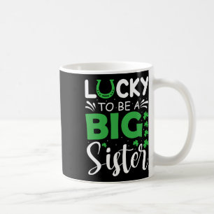 Taza De Café Afortunada de ser una hermana mayor anuncio de emb