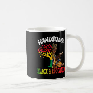 Taza De Café Afri de historia negra africana educada en negro
