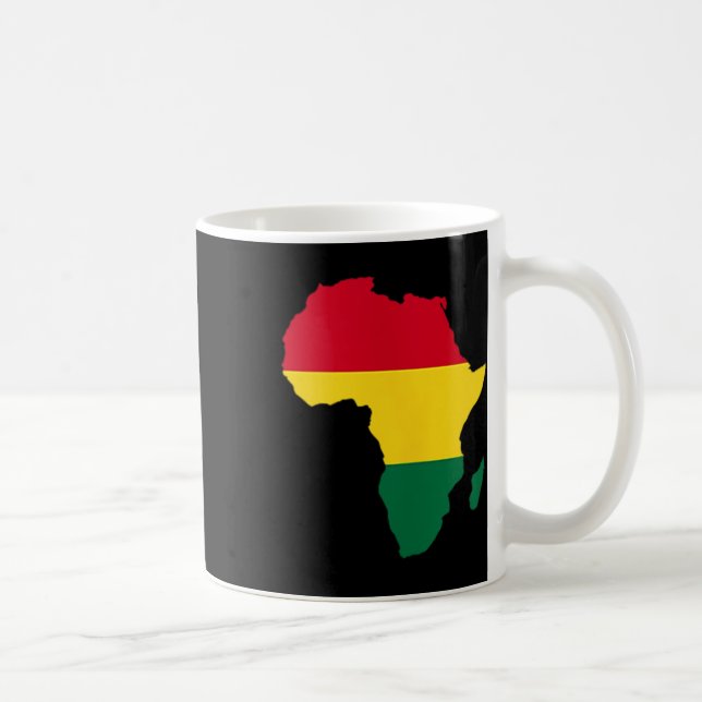 Taza De Café Africa African American Black History Month Junete (Derecha)