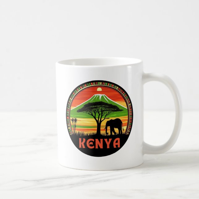 Taza De Café África de Kenya (Derecha)