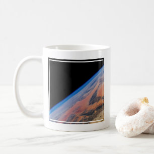 Taza De Café África Del Norte Y El Gran Desierto Libio.