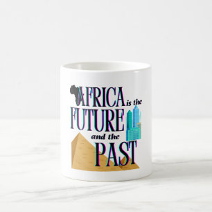 Taza De Café África es El Futuro & El Pasado   