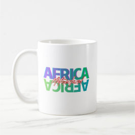Taza De Café AFRICA: Motherland – White Glossy Mug
