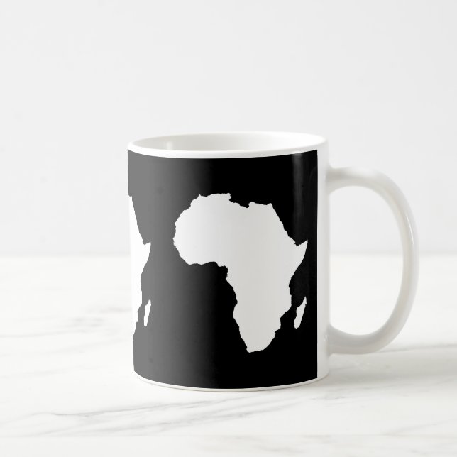 Taza De Café África negra y audaz (Derecha)